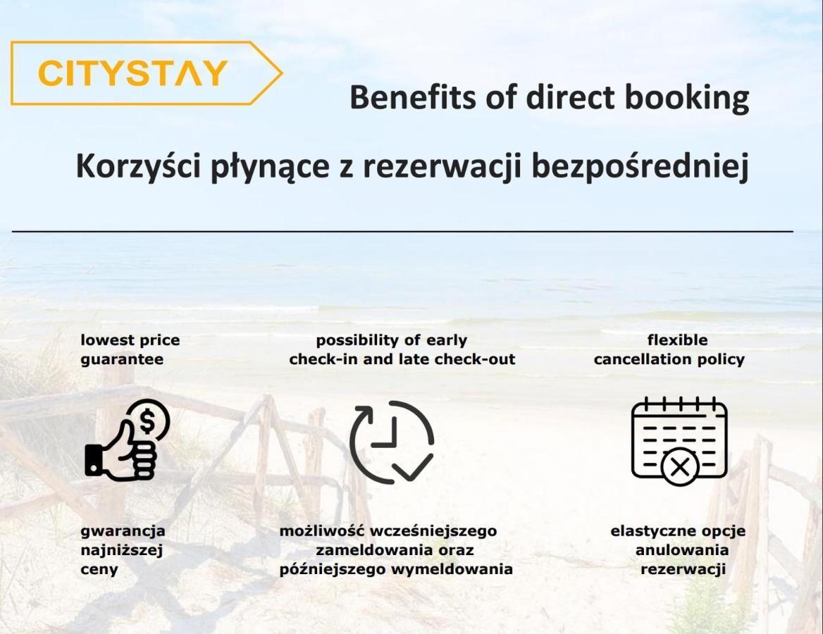 Citystay Abrahama Gdynia Apartment Exterior foto